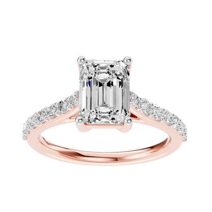 Pink Gold-Clarity Statement Solitaires Diamond Ring - 2-00ct_view=3DH