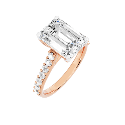 Pink Gold-Clarity Statement Solitaires Lab-Grown Diamond Engagement Ring_view=3DV