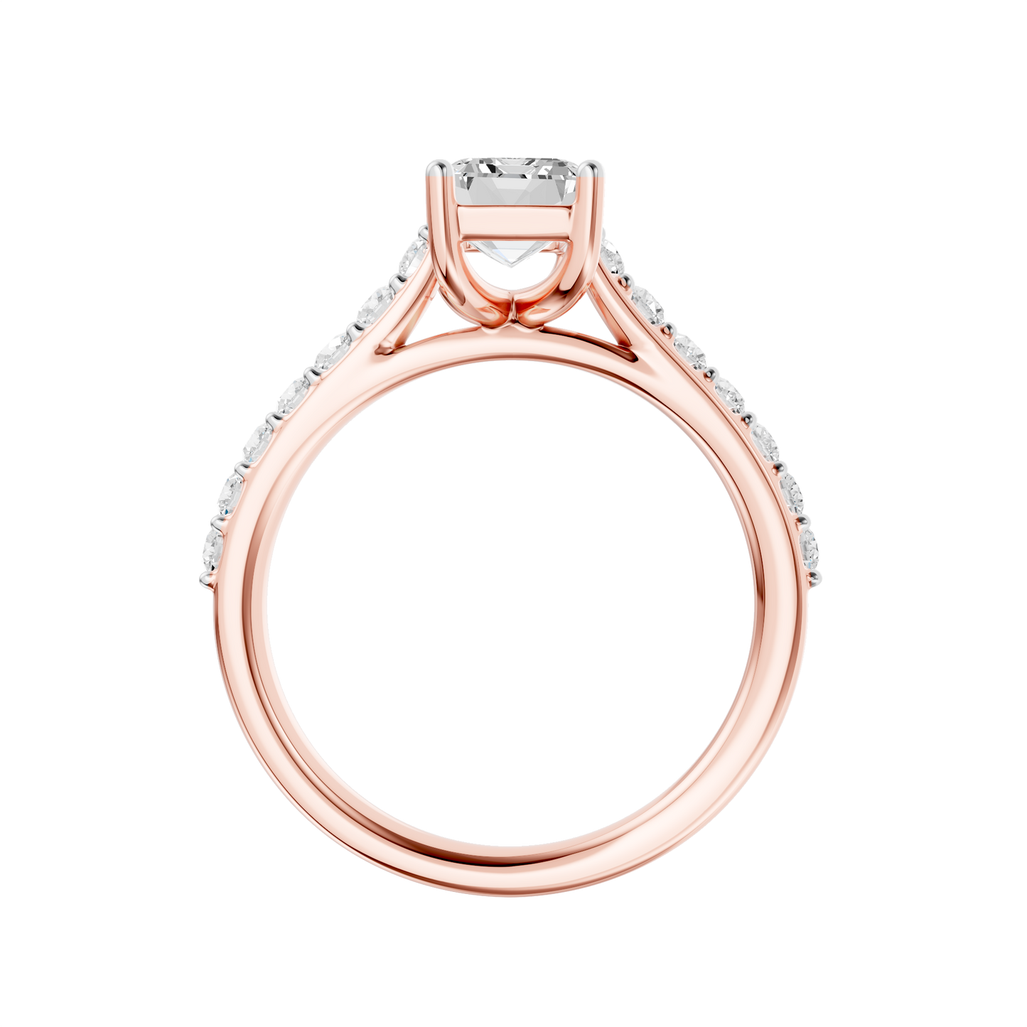 Pink Gold-Clarity Statement Solitaires Diamond Ring - 2-00ct_view=FRONT