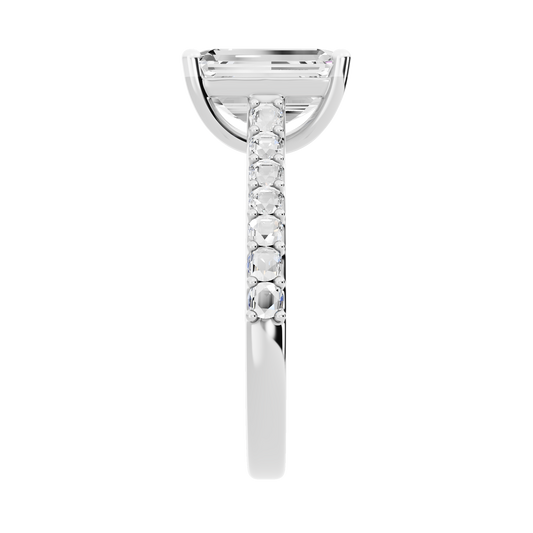 White Gold-Clarity Statement Solitaires Lab-Grown Diamond Engagement Ring_view=SIDE