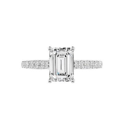 White Gold-Clarity Statement Solitaires Diamond Ring - 2-00ct_view=TOP