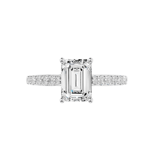 White Gold-Clarity Statement Solitaires Diamond Ring - 2-00ct_view=TOP