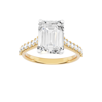 Yellow Gold-Clarity Statement Solitaires Lab-Grown Diamond Engagement Ring_view=3DH