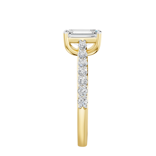 Yellow Gold-Clarity Statement Solitaires Diamond Ring - 2-00ct_view=SIDE