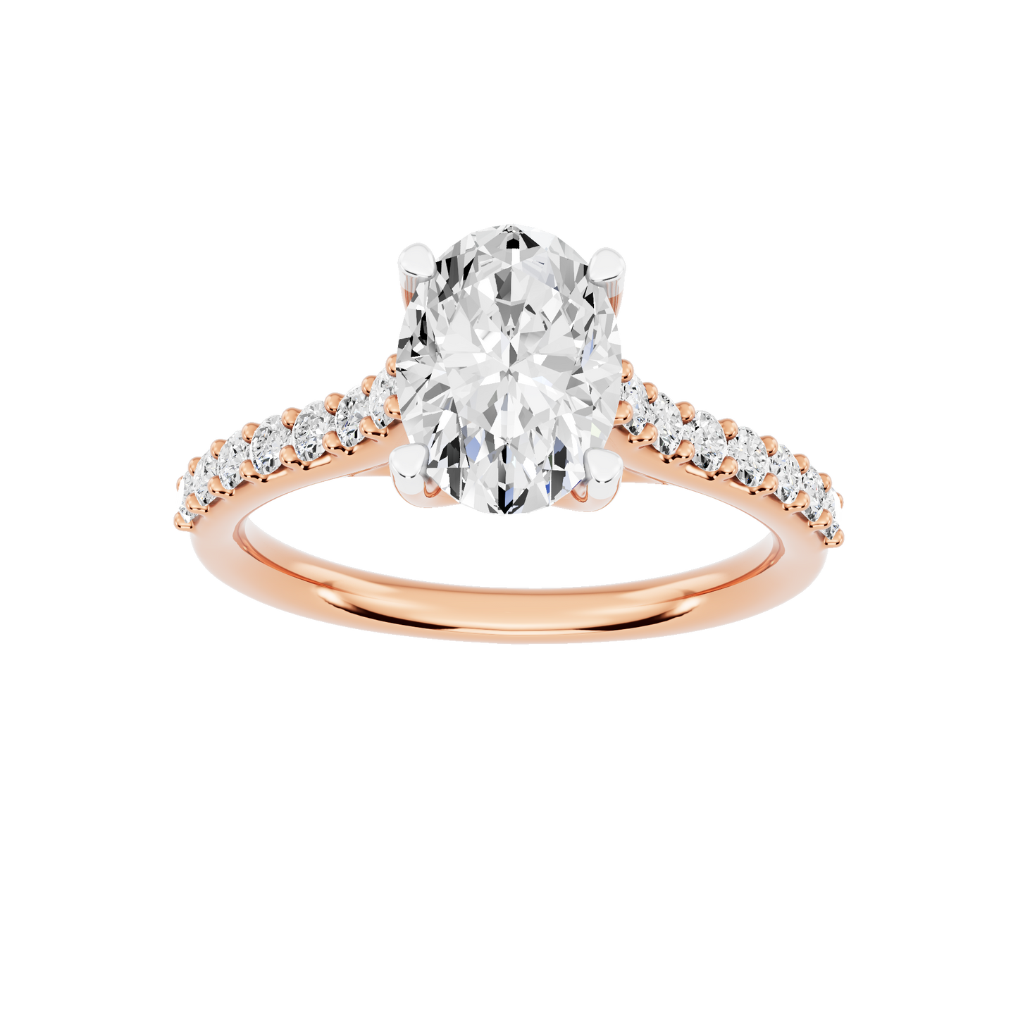 Pink Gold-Whisper Lab-Grown Diamond Engagement Ring_view=3DH