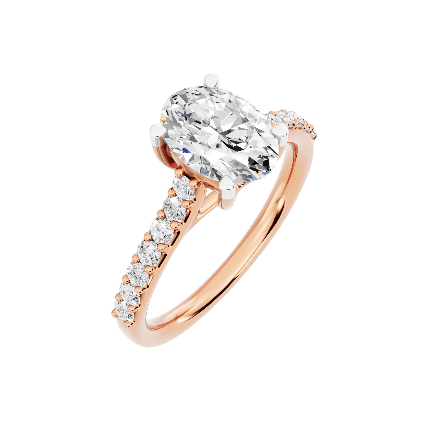 Pink Gold-Whisper Lab-Grown Diamond Engagement Ring_view=3DV