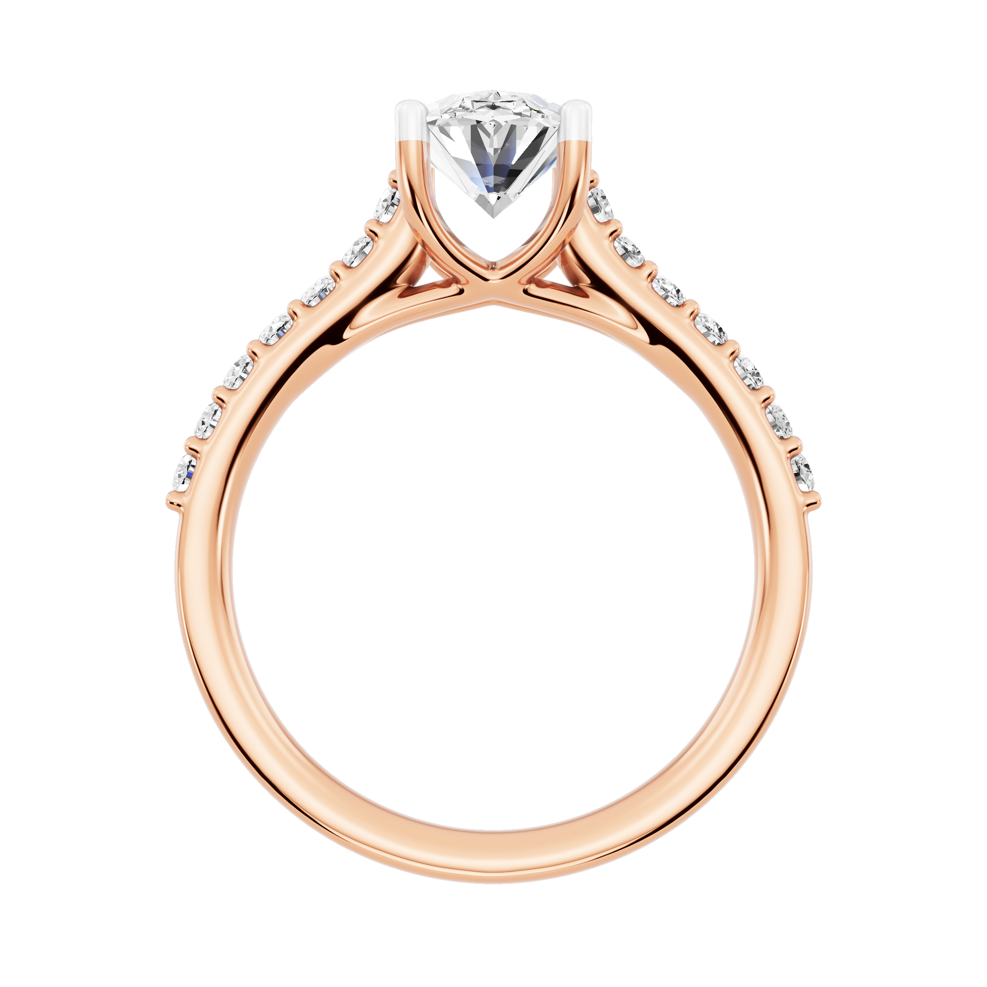Pink Gold-Whisper Lab-Grown Diamond Engagement Ring_view=FRONT