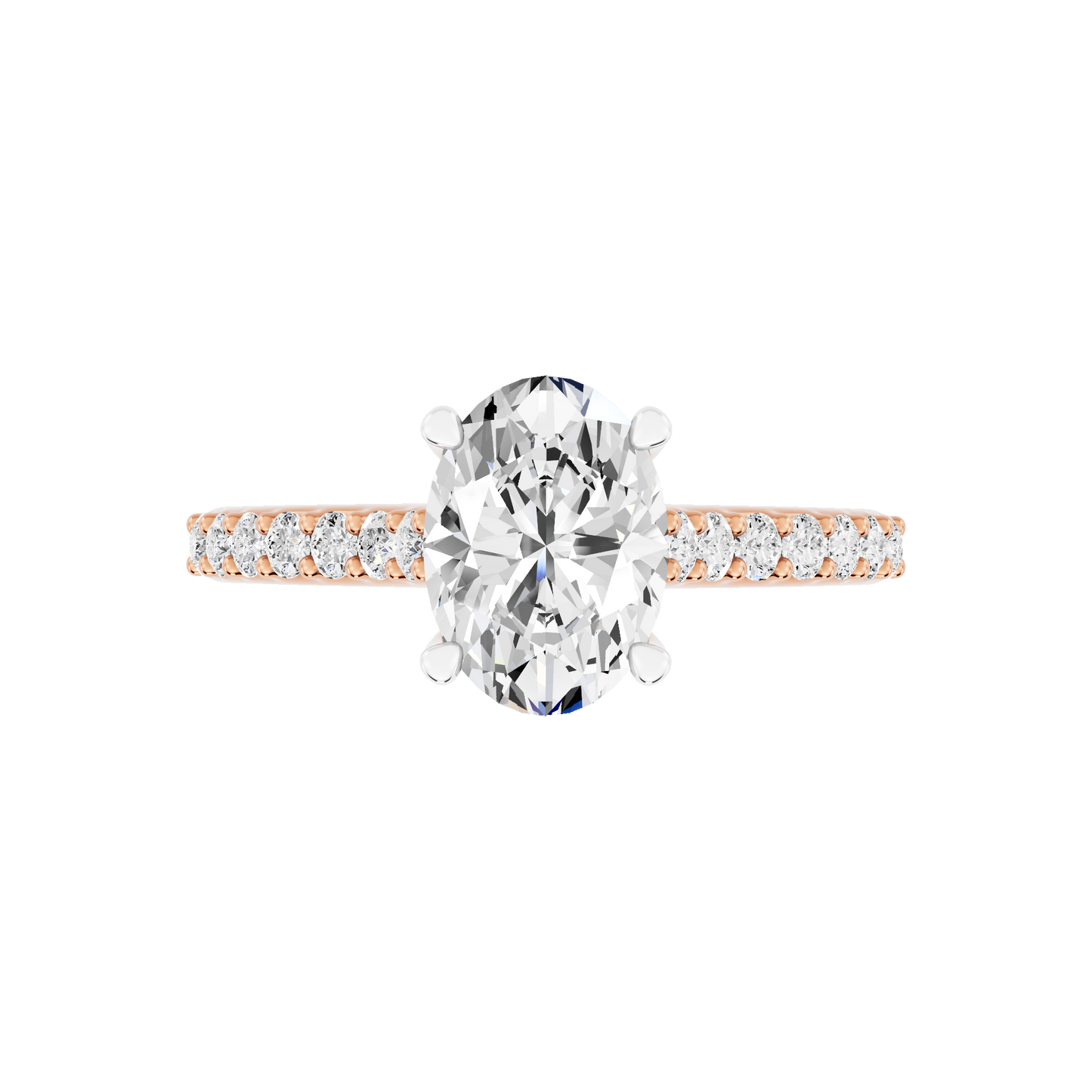 Pink Gold-Whisper Lab-Grown Diamond Engagement Ring_view=TOP