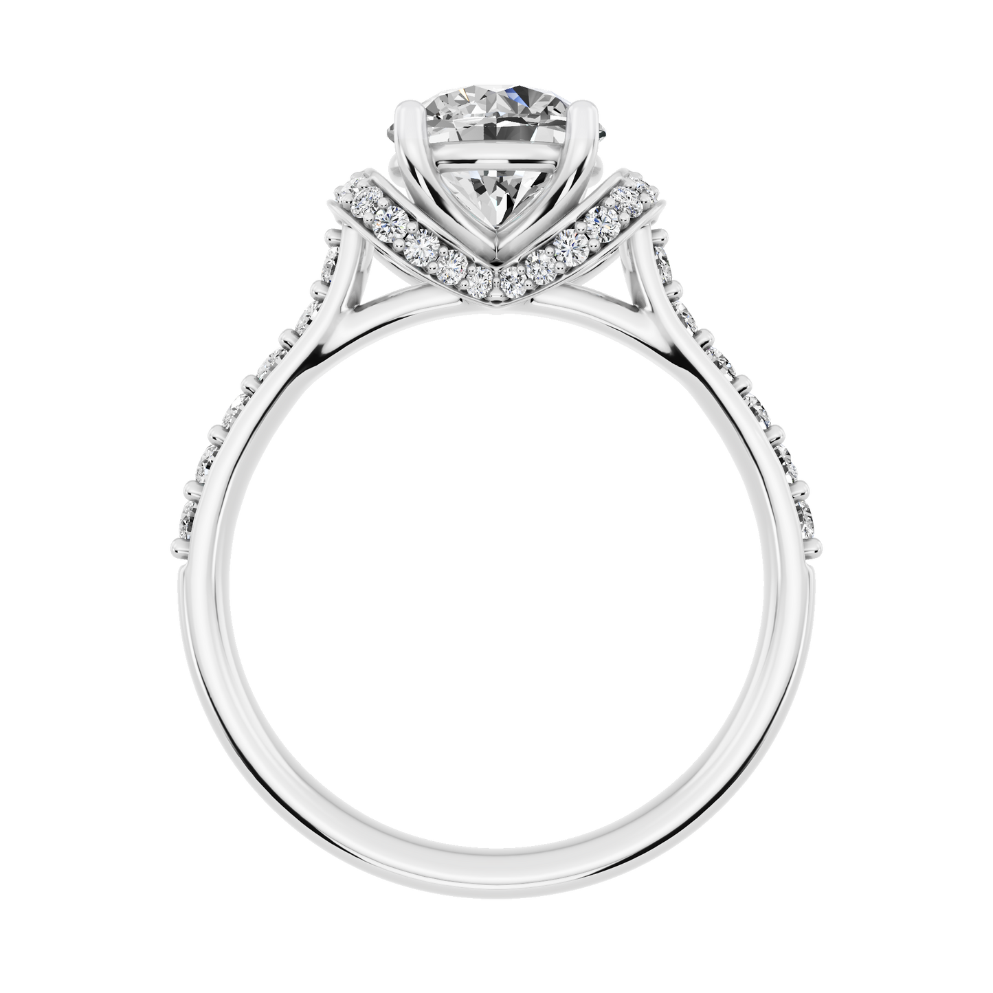 White Gold-Fortitude Statement Solitaires Lab-Grown Diamond Engagement Ring_view=FRONT