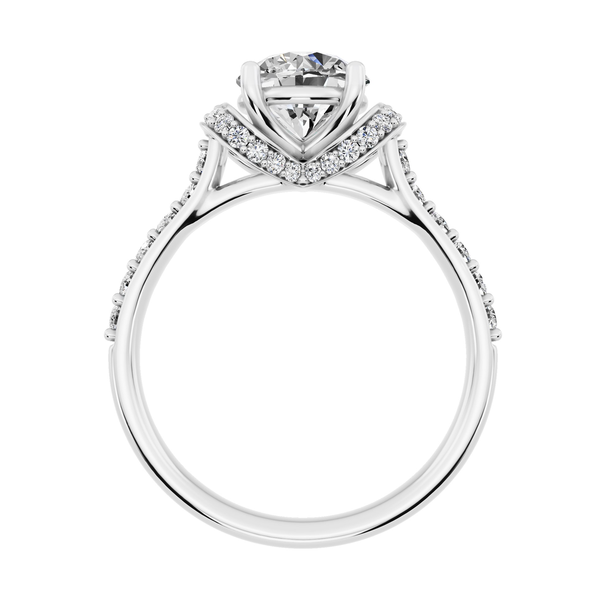 White Gold-Fortitude Statement Solitaires Lab-Grown Diamond Engagement Ring_view=FRONT