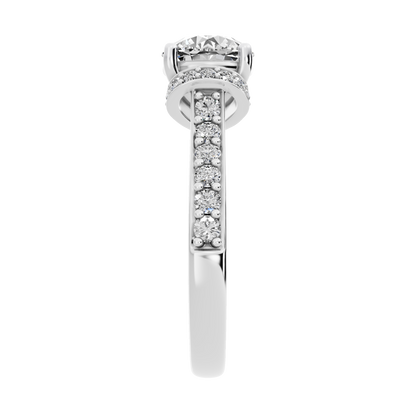 White Gold-Fortitude Statement Solitaires Lab-Grown Diamond Engagement Ring_view=SIDE