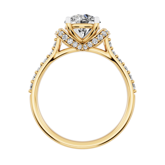 Yellow Gold-Fortitude Statement Solitaires Lab-Grown Diamond Engagement Ring_view=FRONT