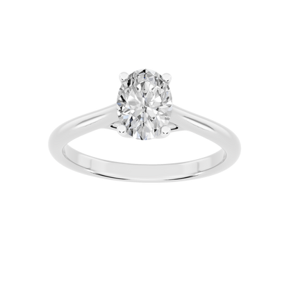 White Gold-Radiant Lab-Grown Diamond Engagement Ring_view=3DH