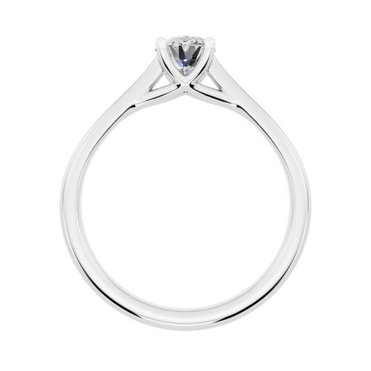 White Gold-Radiant Lab-Grown Diamond Engagement Ring_view=FRONT