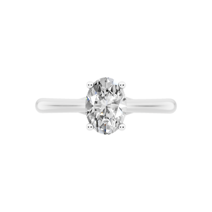 White Gold-Radiant Lab-Grown Diamond Engagement Ring_view=TOP