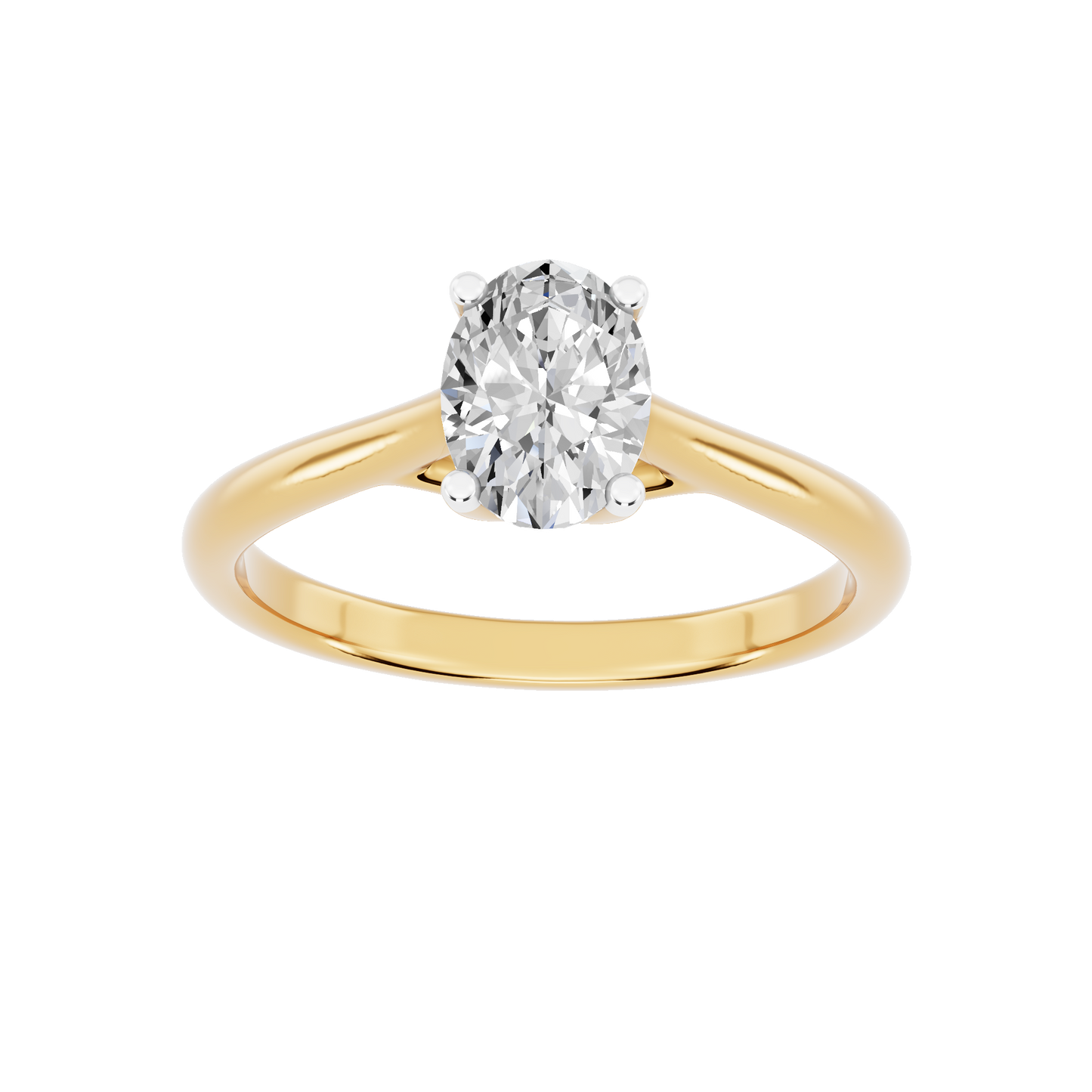 Yellow Gold-Radiant Lab-Grown Diamond Engagement Ring_view=3DH
