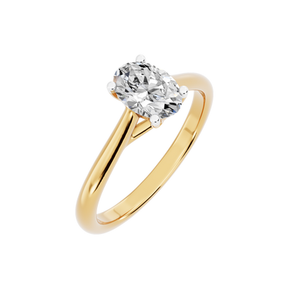 Yellow Gold-Radiant Lab-Grown Diamond Engagement Ring_view=3DV