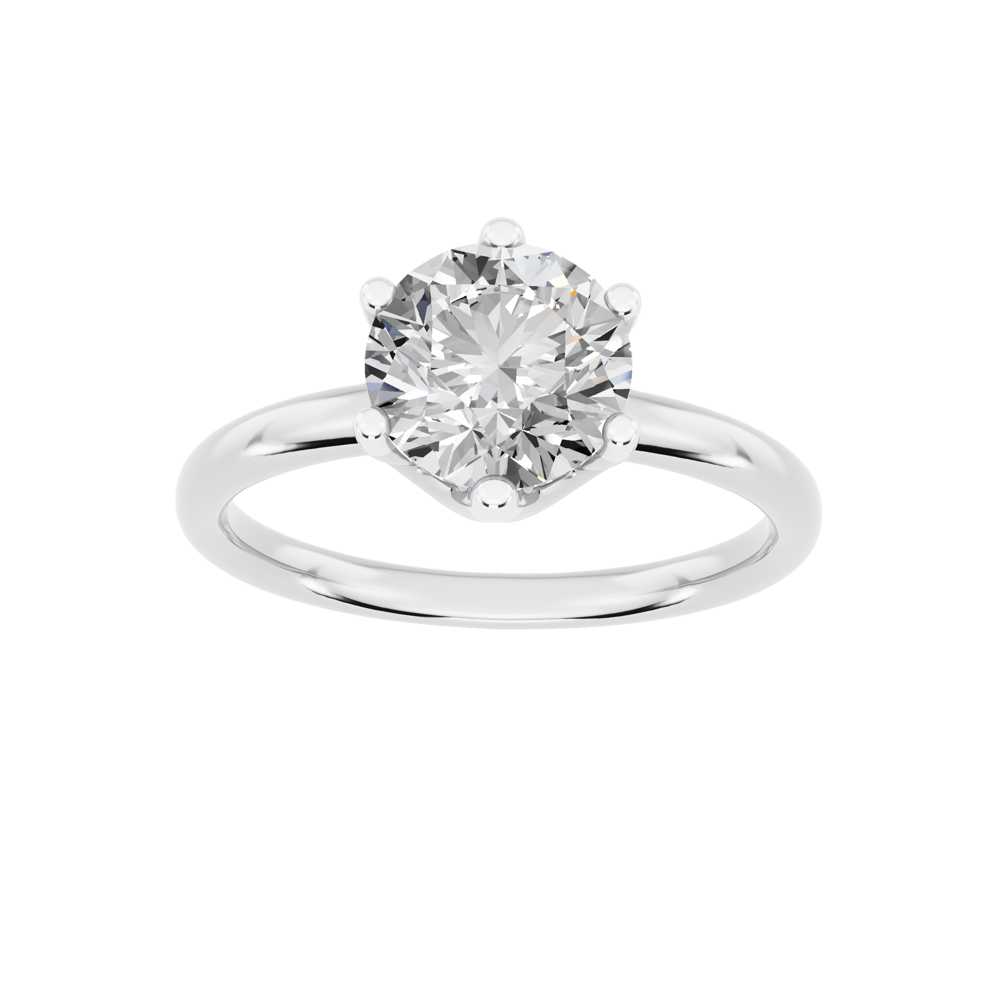 White Gold-Blossom Lab-Grown Diamond Engagement Ring_view=3DH