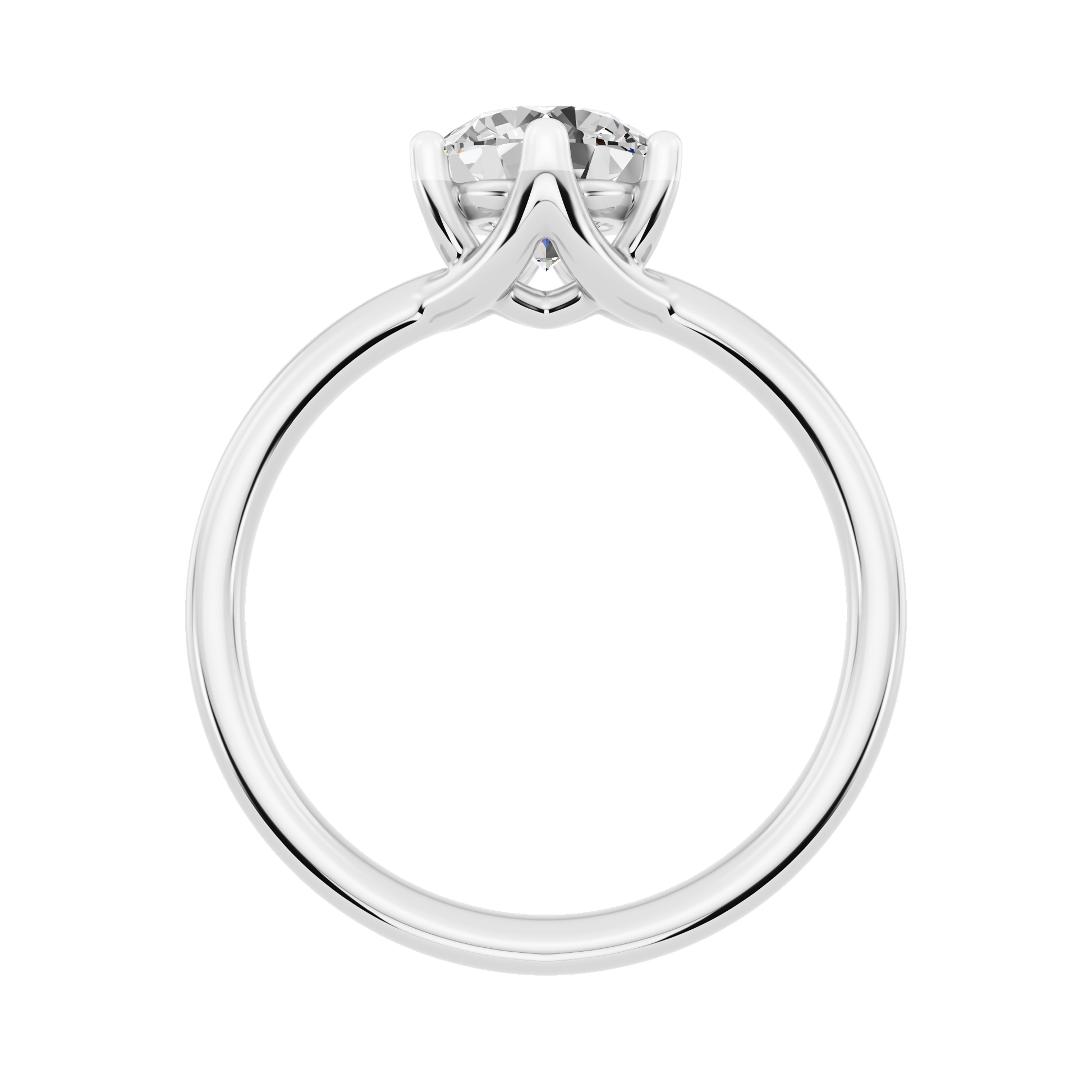 White Gold-Blossom Lab-Grown Diamond Engagement Ring_view=FRONT
