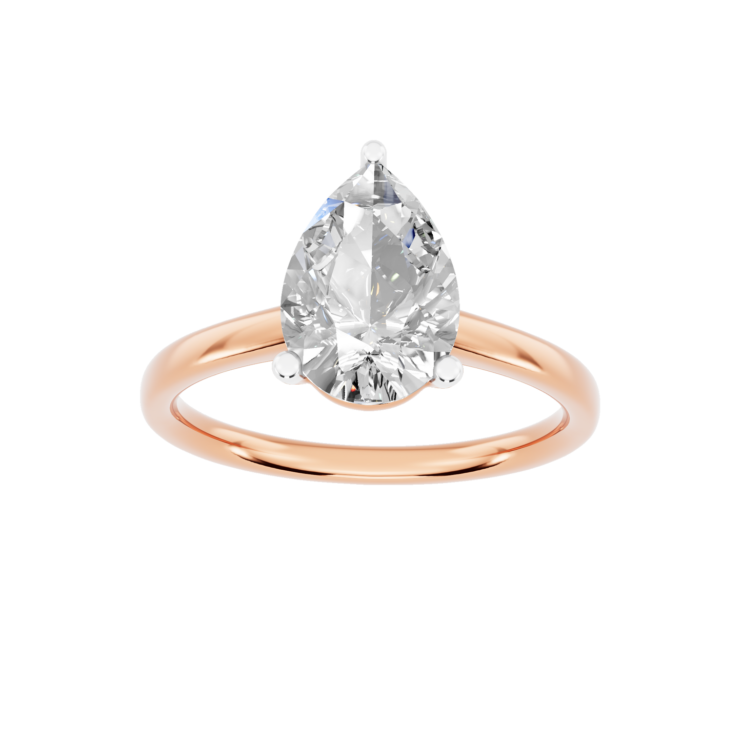 Pink Gold-Celestia Lab-Grown Diamond Engagement Ring_view=3DH