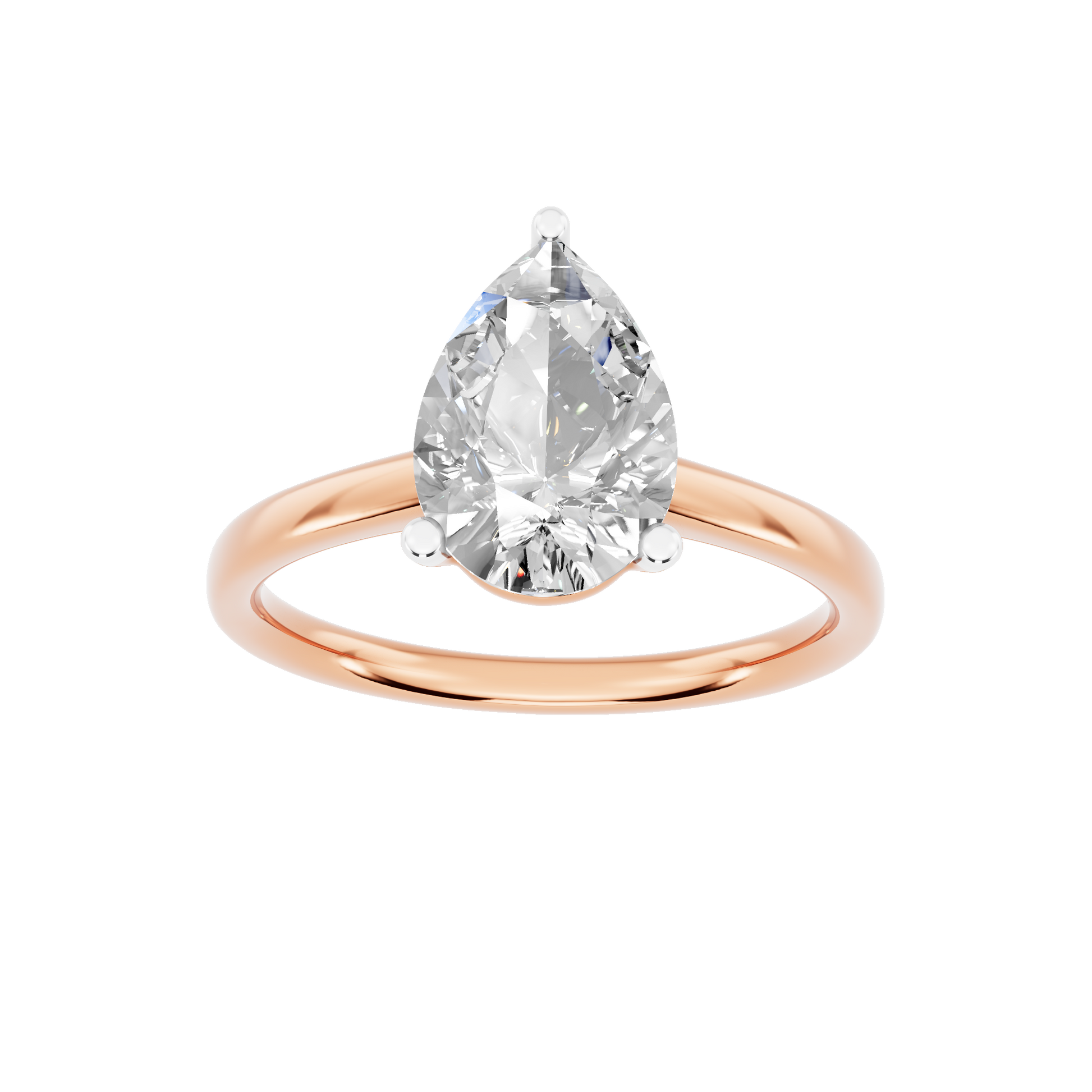 Pink Gold-Celestia Lab-Grown Diamond Engagement Ring_view=3DH