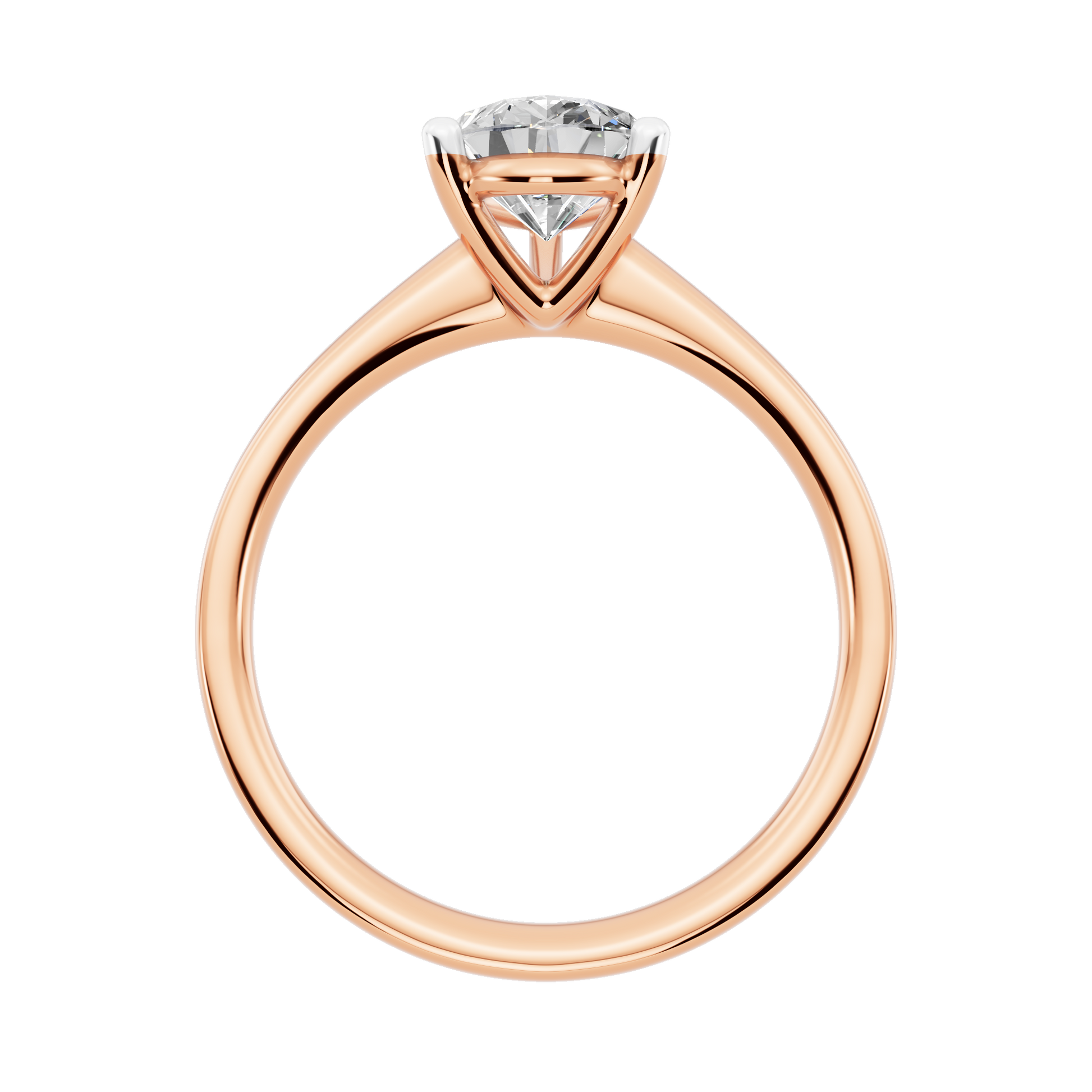 Pink Gold-Celestia Lab-Grown Diamond Engagement Ring_view=FRONT