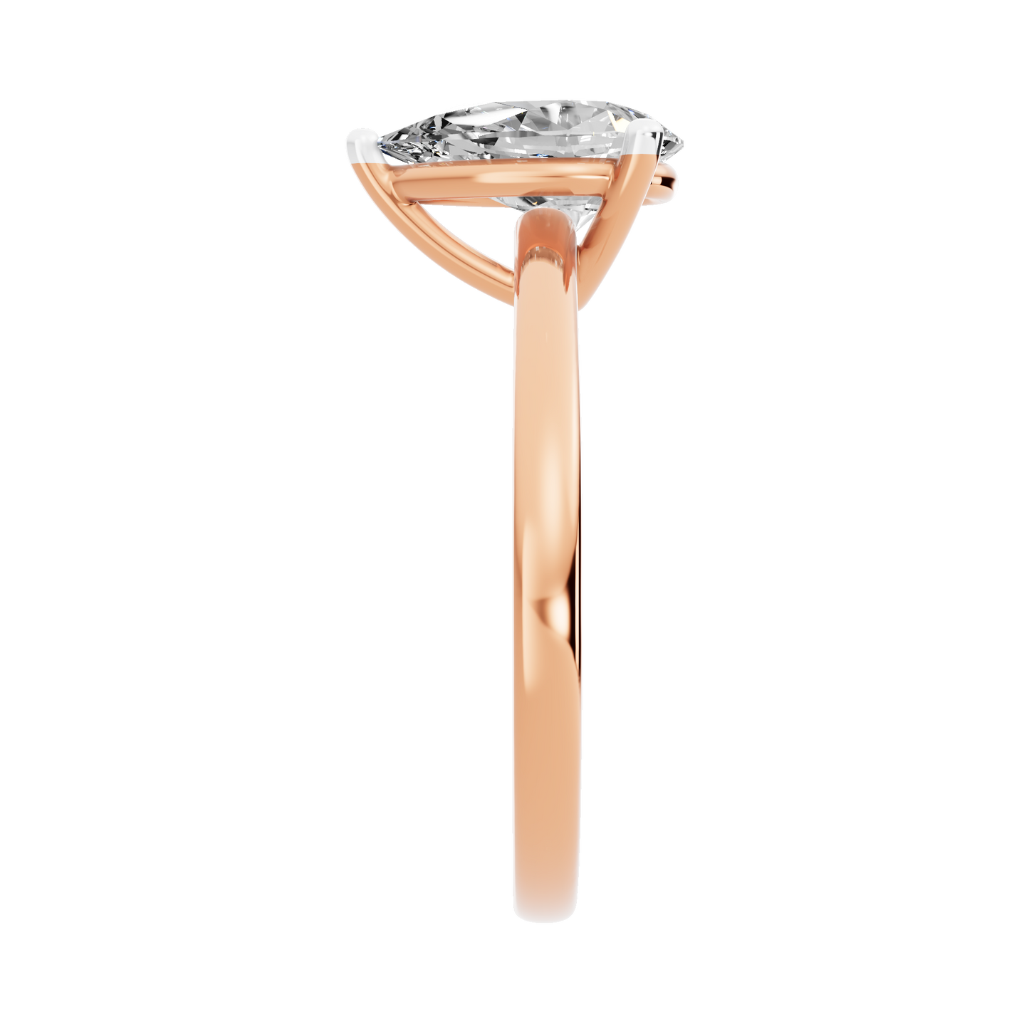 Pink Gold-Celestia Lab-Grown Diamond Engagement Ring_view=SIDE