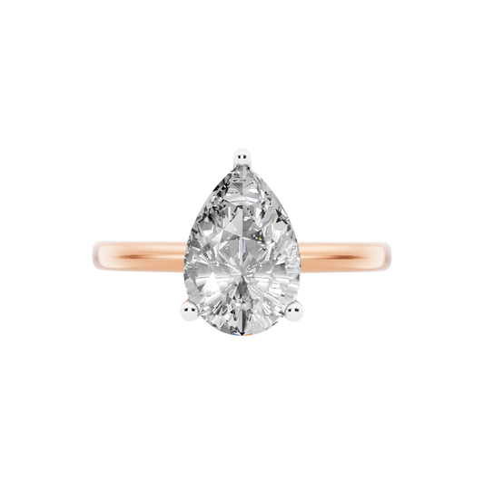 Pink Gold-Celestia Lab-Grown Diamond Engagement Ring_view=TOP