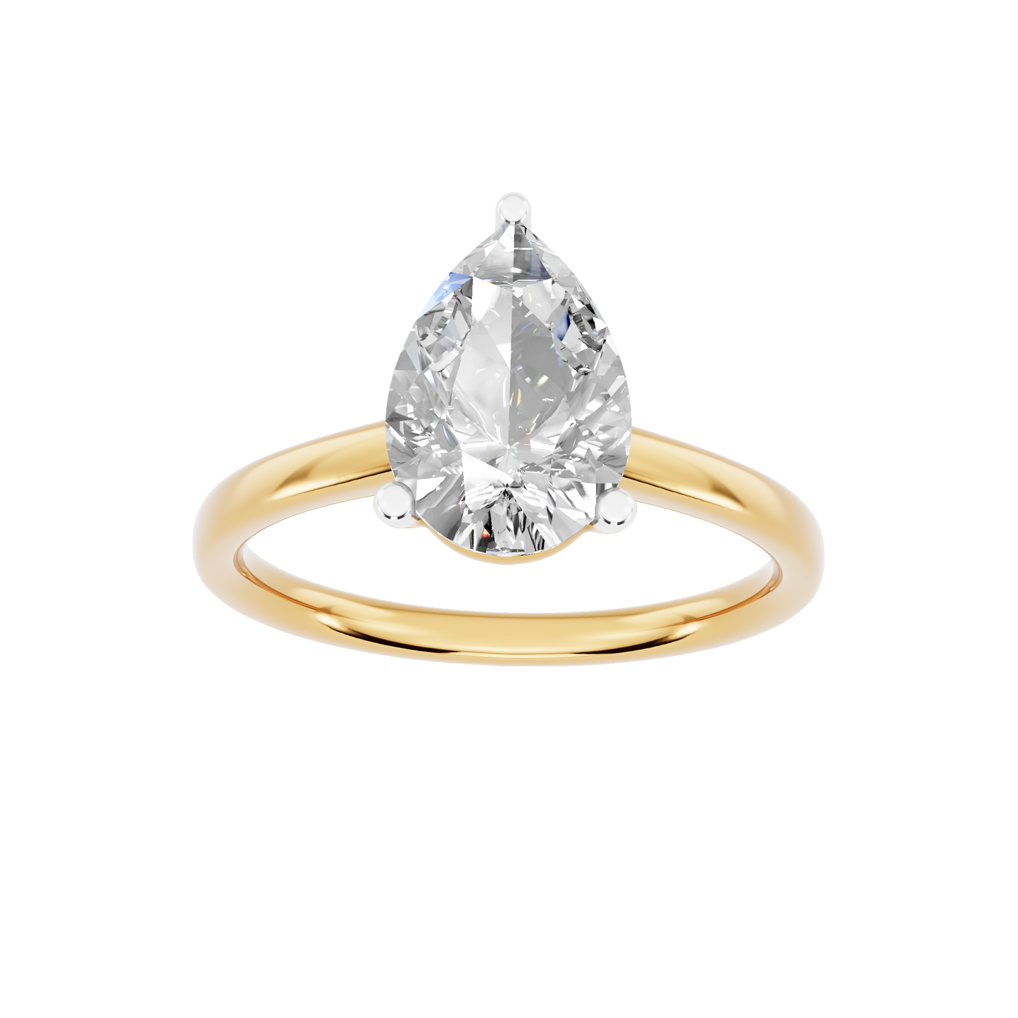 Yellow Gold-Celestia Lab-Grown Diamond Engagement Ring_view=3DH