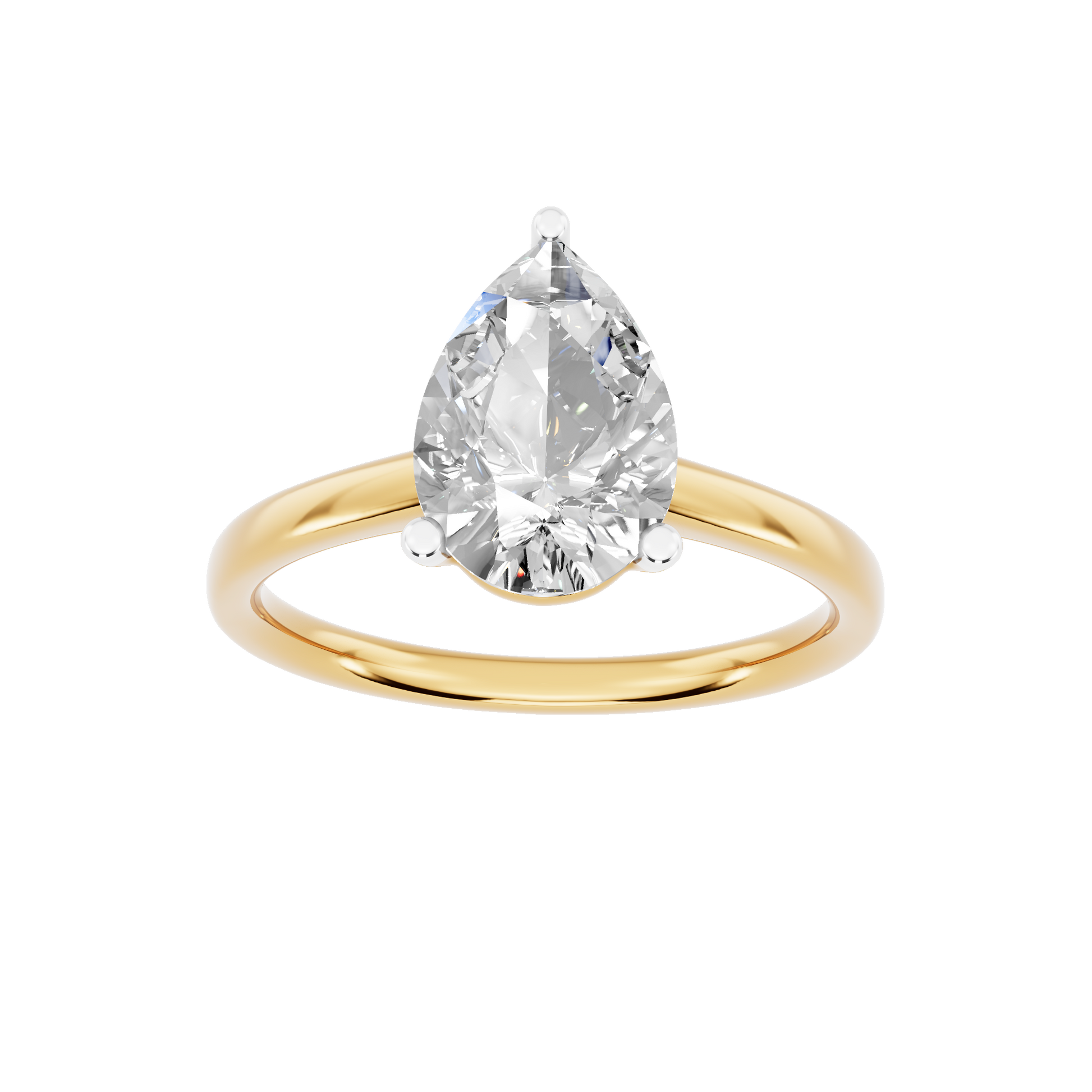 Yellow Gold-Celestia Lab-Grown Diamond Engagement Ring_view=3DH