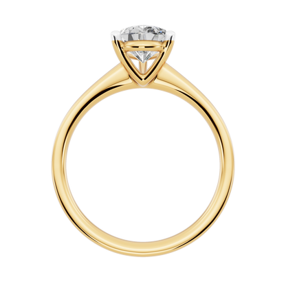 Yellow Gold-Celestia Lab-Grown Diamond Engagement Ring_view=FRONT