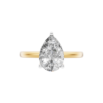 Yellow Gold-Celestia Lab-Grown Diamond Engagement Ring_view=TOP