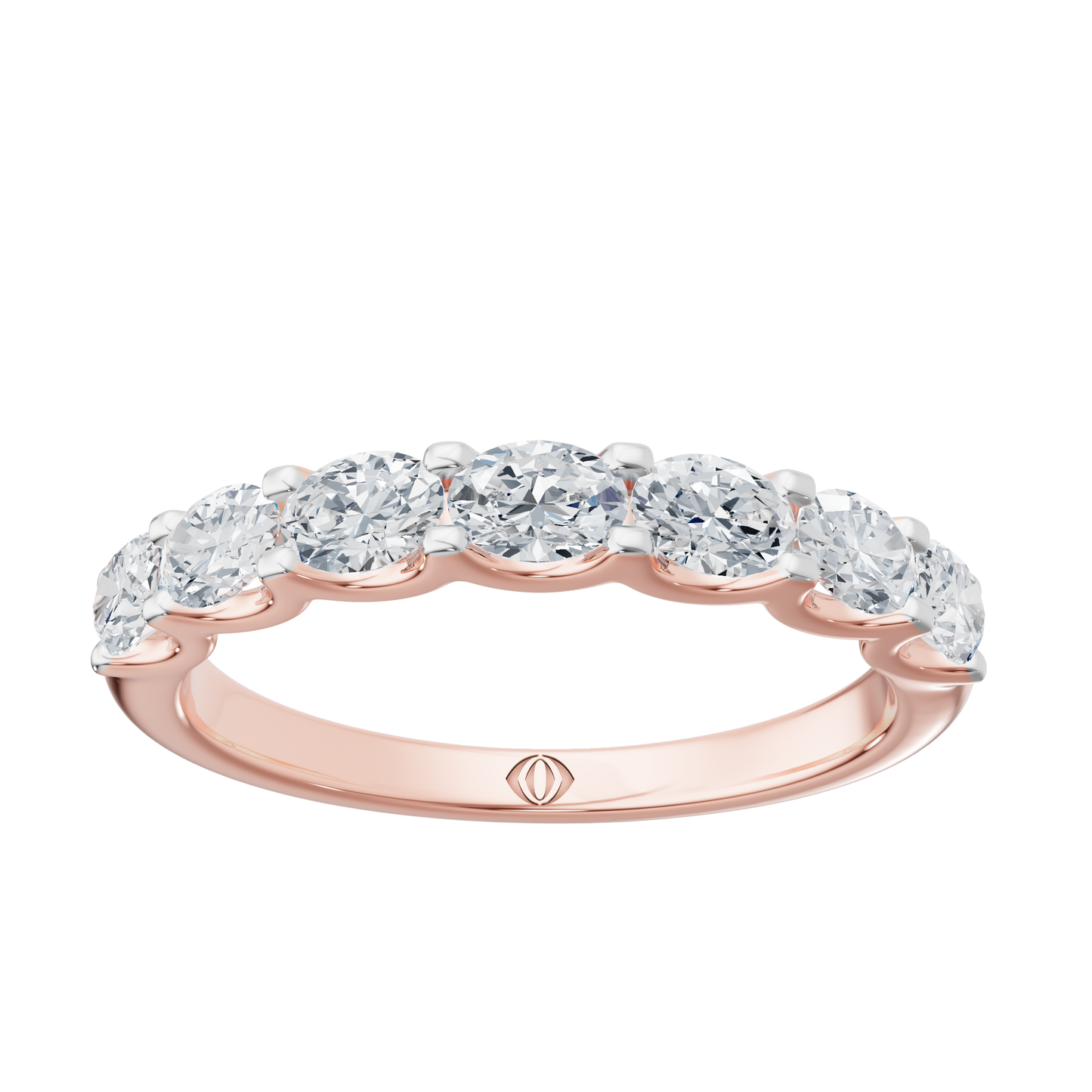 Pink Gold-Prism Oval Band_view=3DH