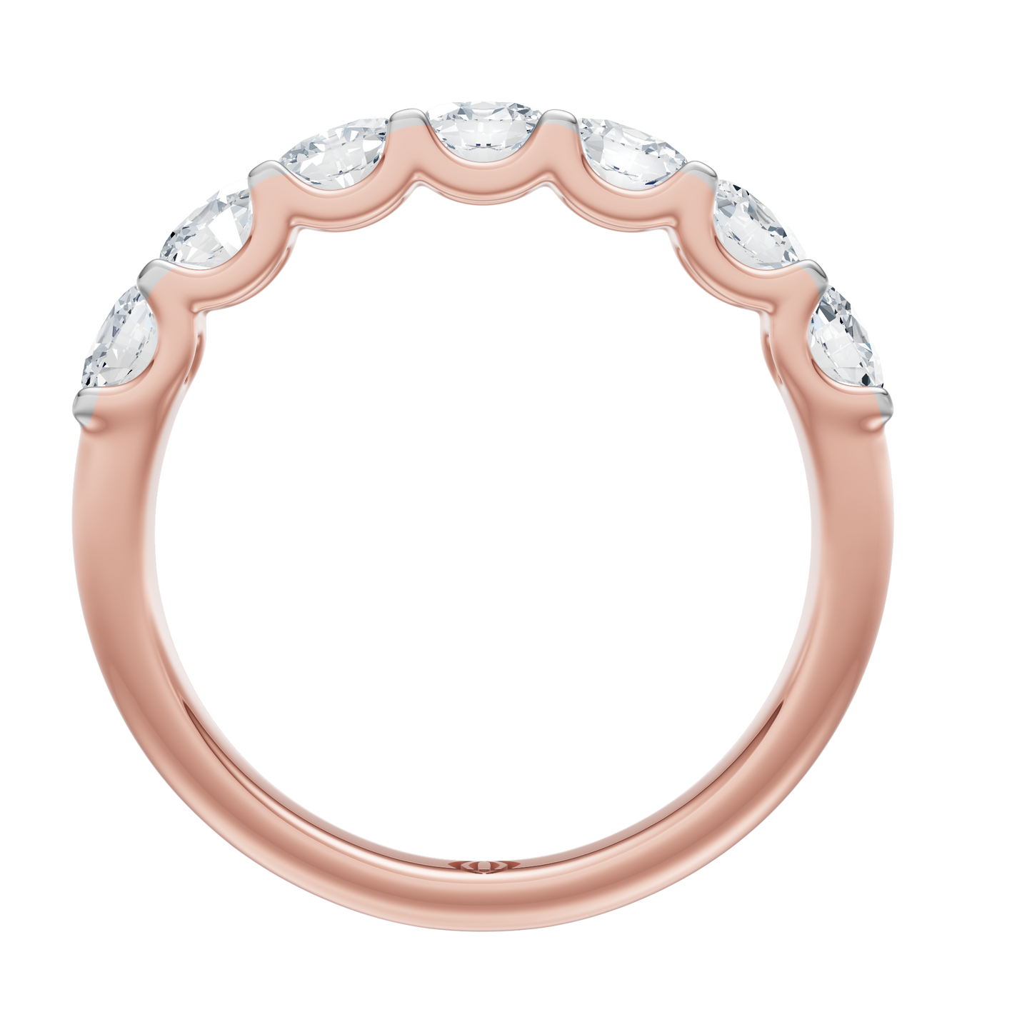 Pink Gold-Prism Oval Band_view=FRONT
