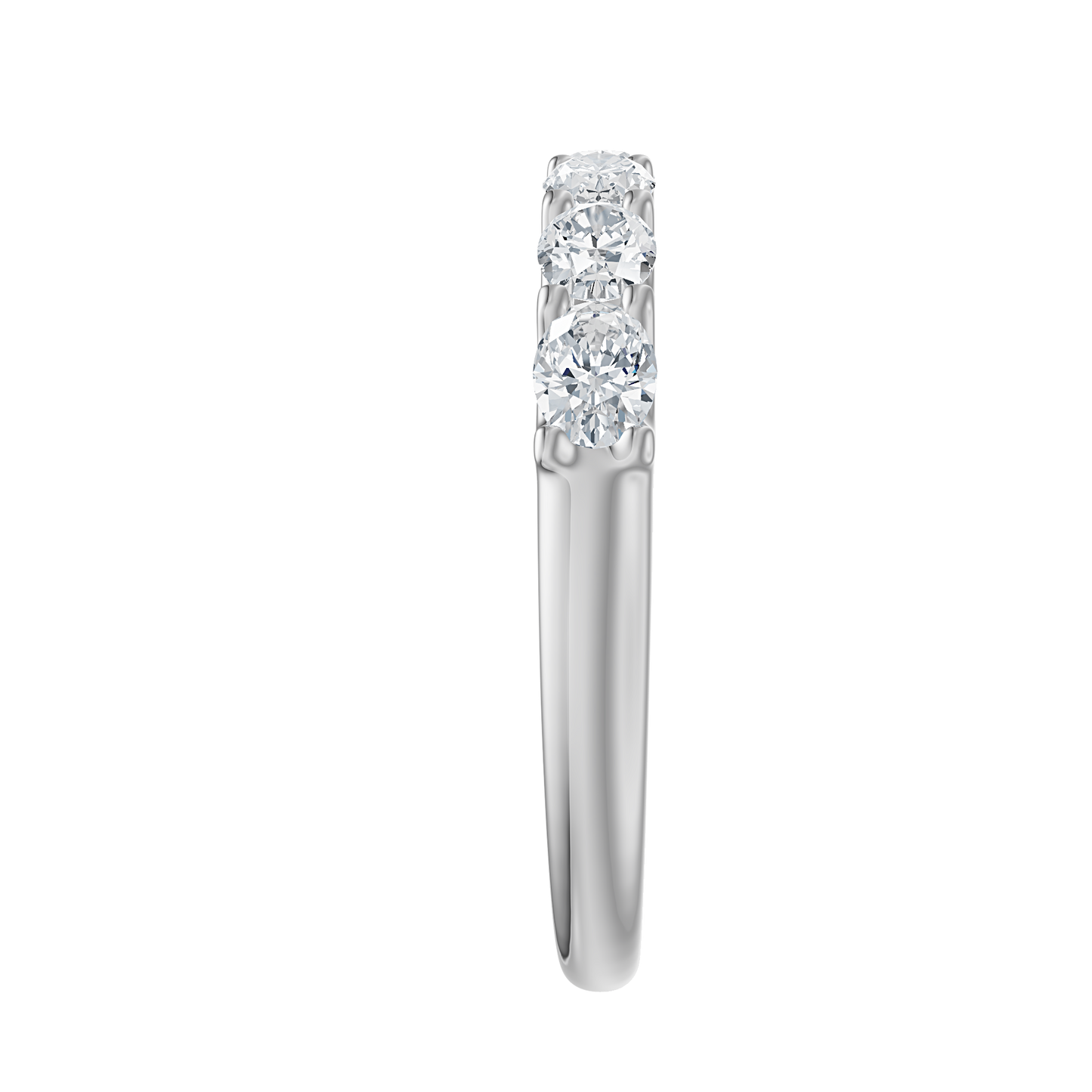 White Gold-Prism Oval Band_view=SIDE