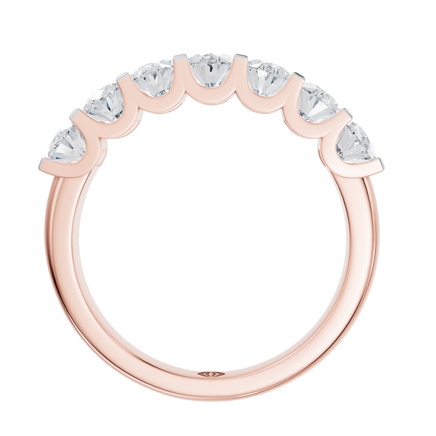 Pink Gold-Empire Oval Band_view=FRONT
