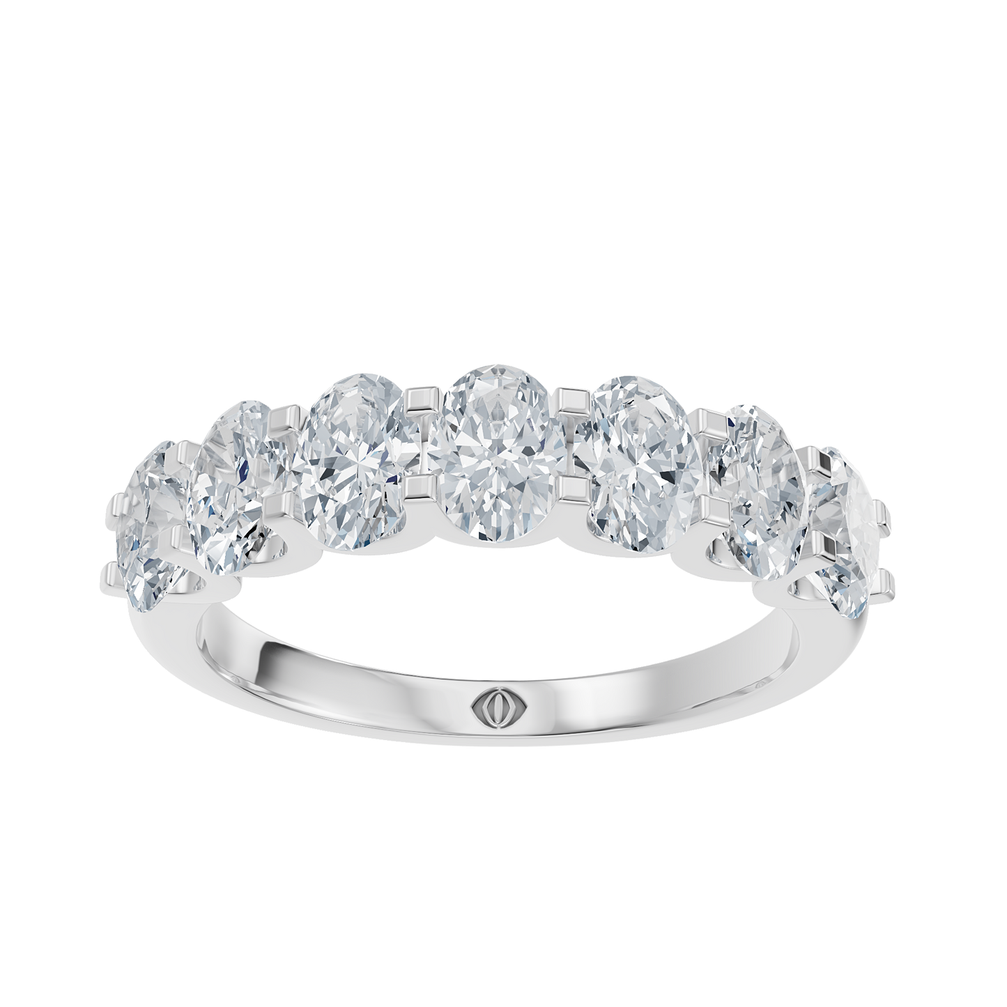 White Gold-Empire Oval Band_view=3DH