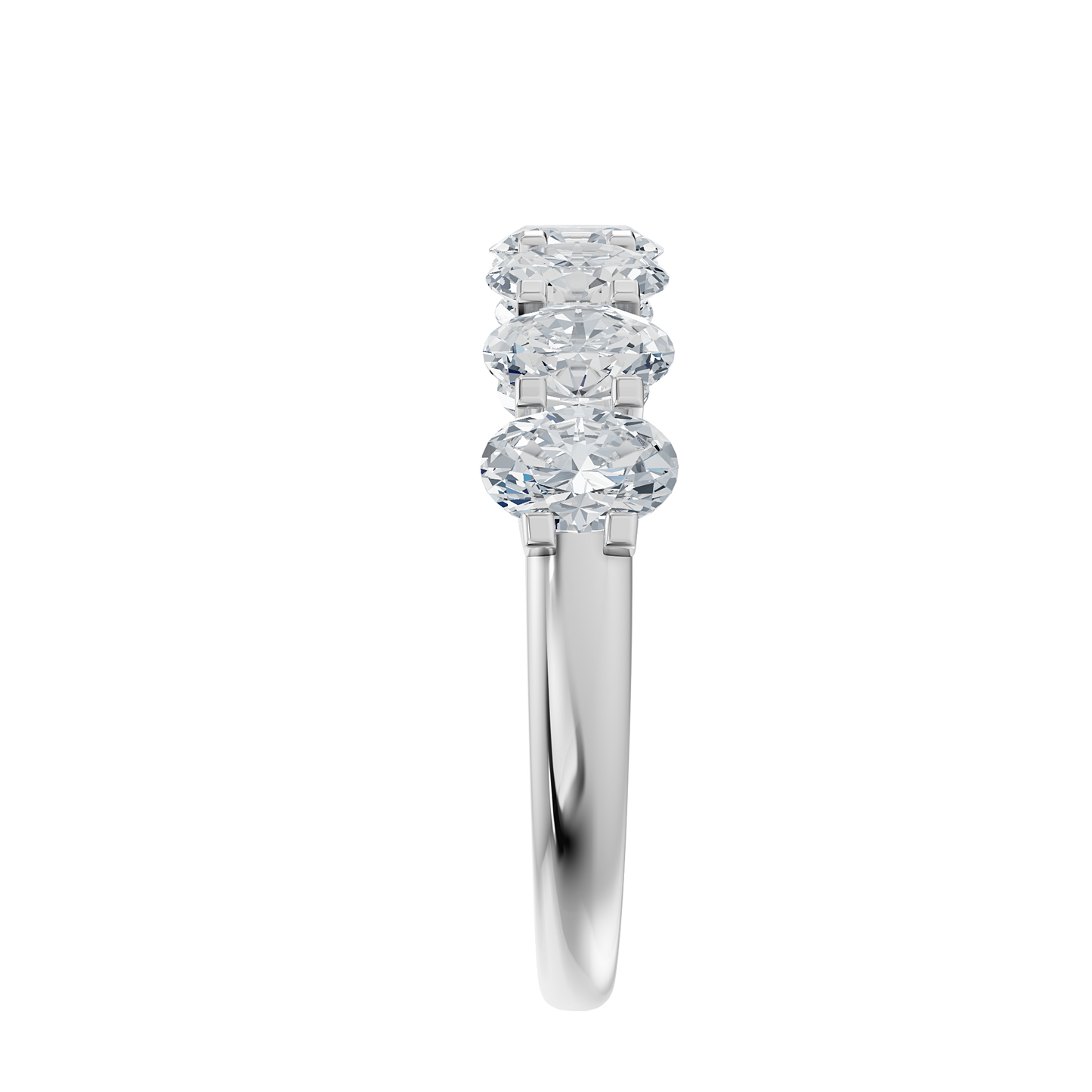 White Gold-Empire Oval Band_view=SIDE